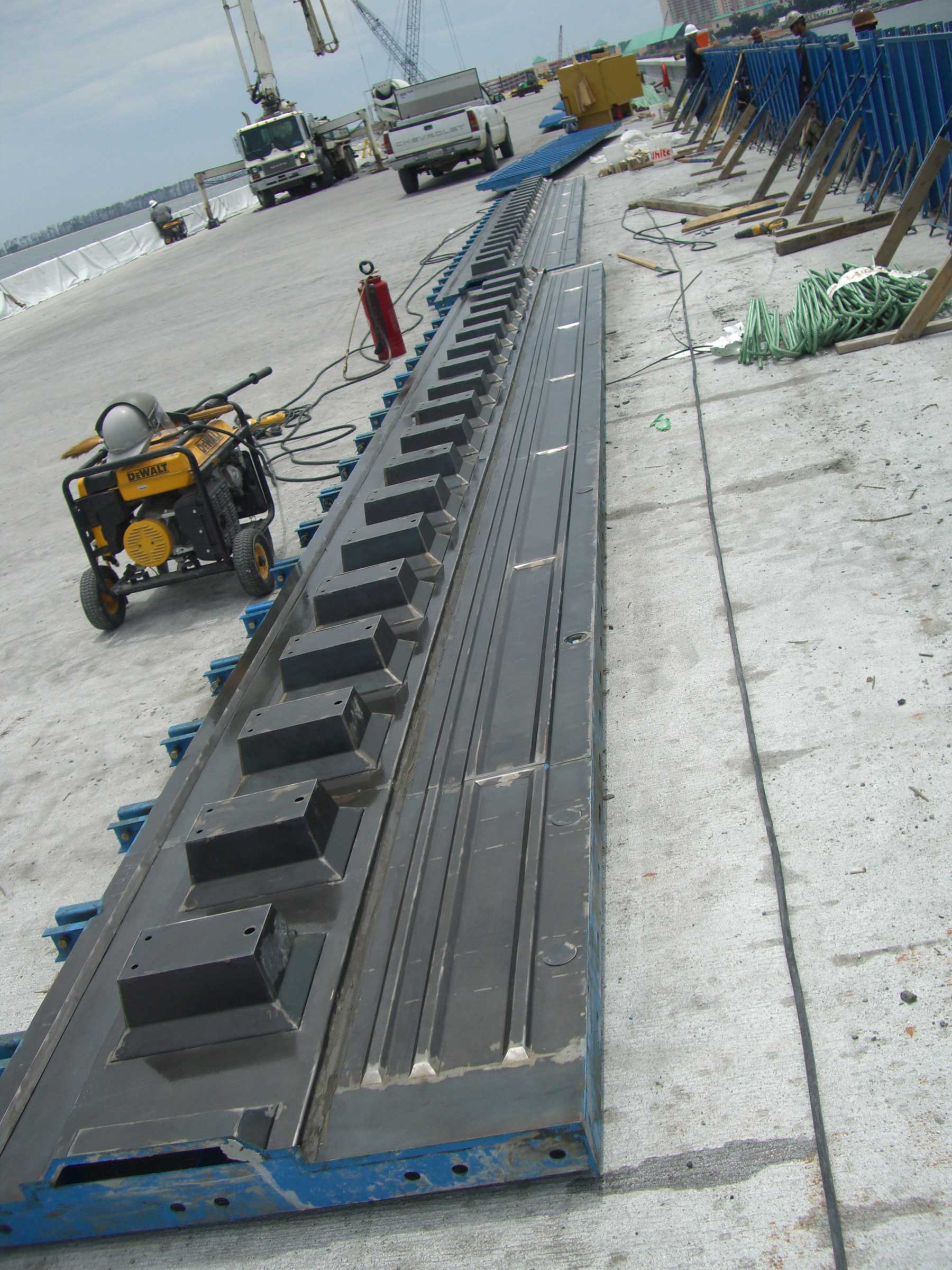 Barrier Rail Formwork Project