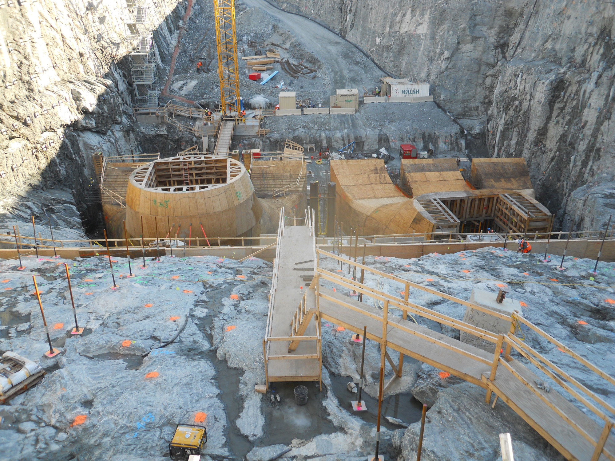 Holtwood Hydroelectric Project Formwork