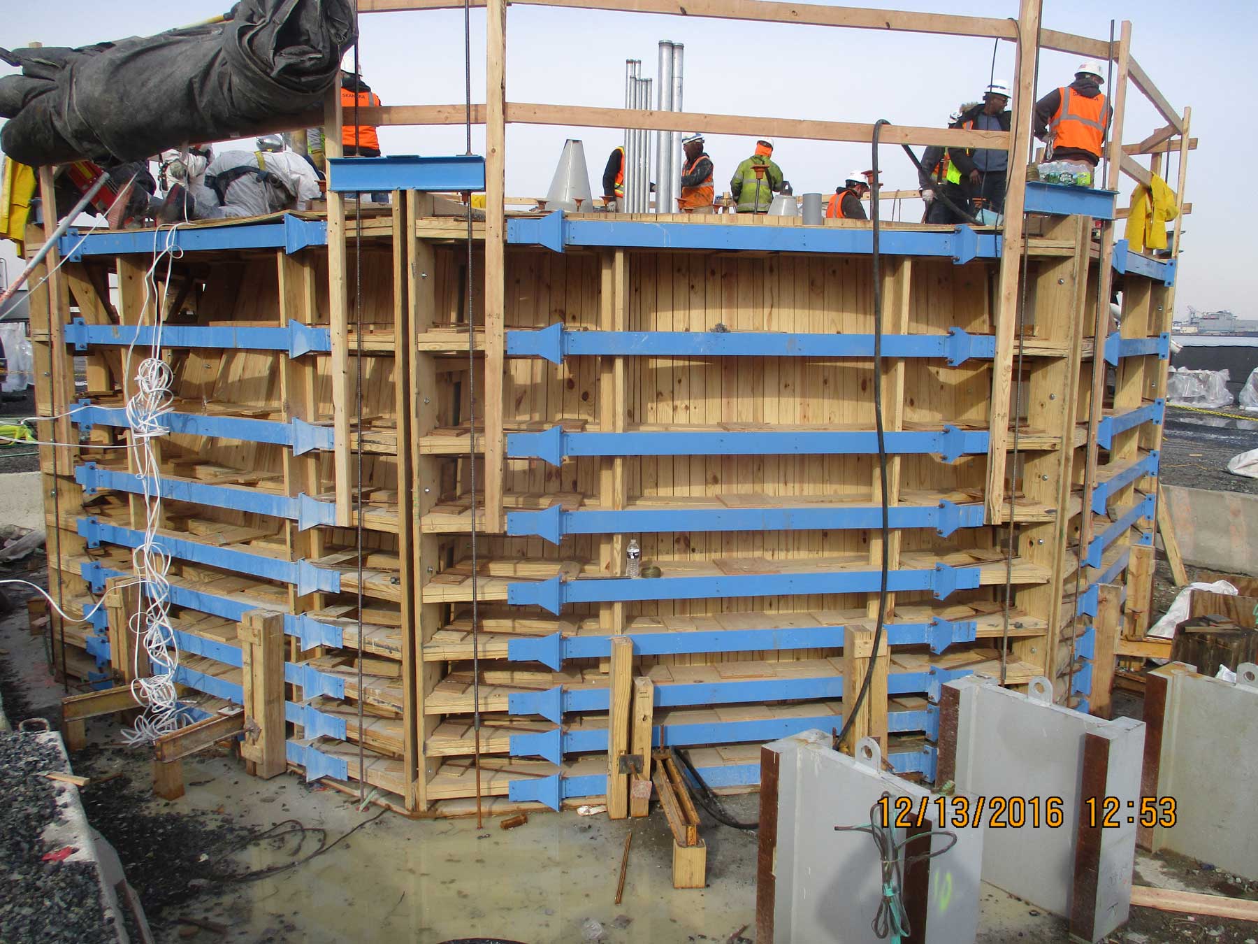 New York Wheel Formwork