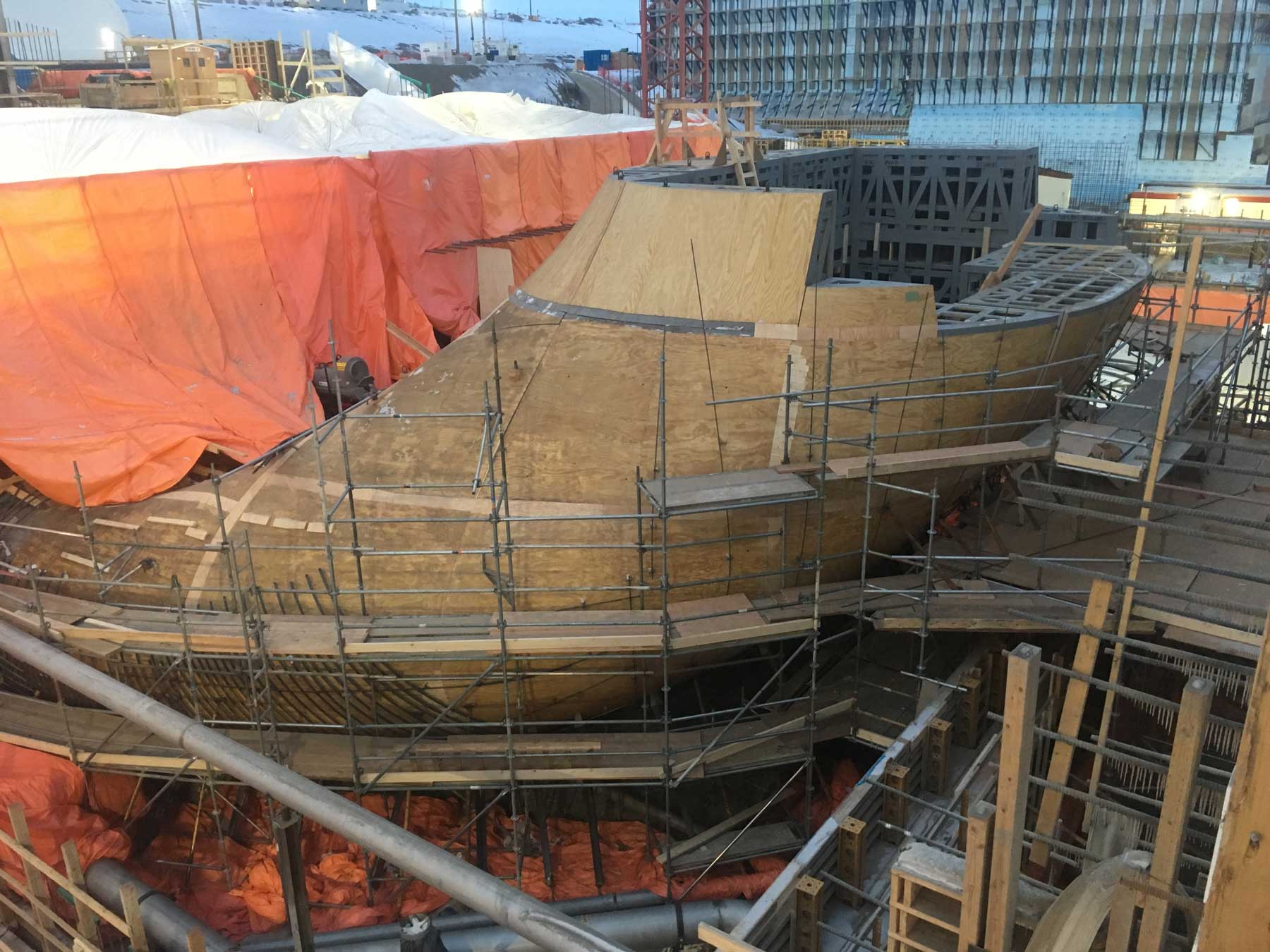 Site C Hydroelectric Formwork on Site